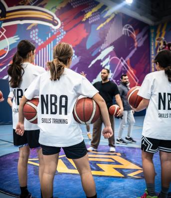 NBA Skills training Camp. Feb 15 2024 20559